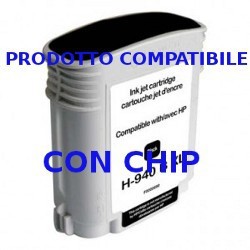 Cartuccia Compatibile Nera Con Chip Per Hp 940BK