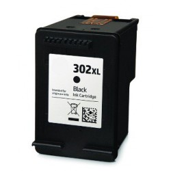 Cartuccia Nera Rigenerata HP 302 XL (F6U68AE)