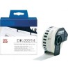 DK 22214 Rotolo Etichette 12mmX30.48m Bianco