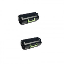 Bipack Toner Per Lexmark 52D2H00 (522H) Compatibile Nero