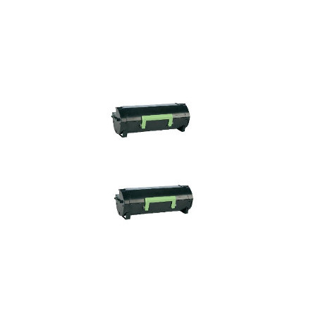 Bipack Toner Per Lexmark 60F2H00 (602H) Compatibili