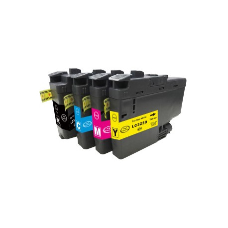 Multipack Cartucce Per Brother LC3237BK-C-M-Y Compatibili