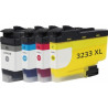 Multipack Cartucce Per Brother LC3233BK-C-M-Y Compatibili